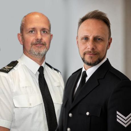 The authors, Alastair Twidale and Alex Crisp.